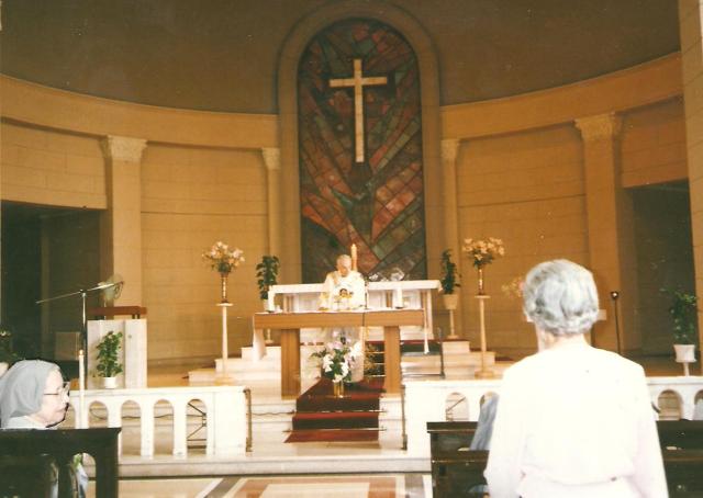 Borbála nővér gyémánt miséjét Bihari Zoltán tartotta