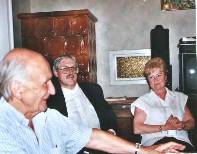 Falvay Károly Molnár Lászlóval és dr. Balogh Ildikóval